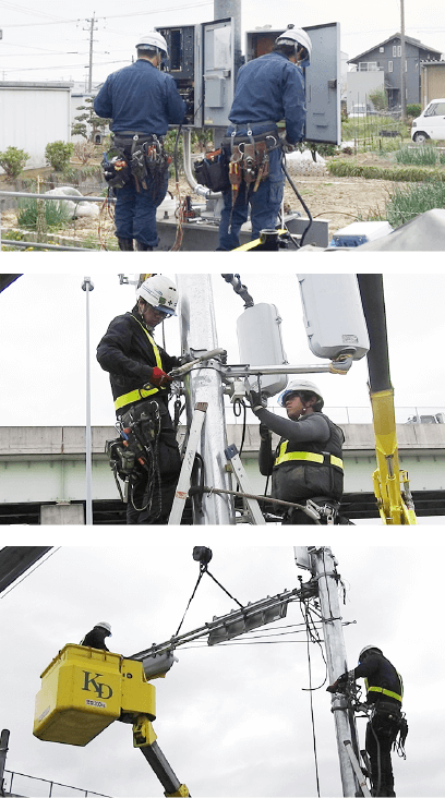 交通信号機の設置・メンテナンスについて​